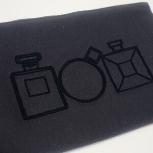 CHANEL Cosmetic Bag Black